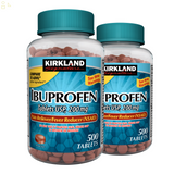 2 Pack Kirkland Ibuprofen 200 Mg., 1,000 Tablets each | Compare To Advil Active Ingredients