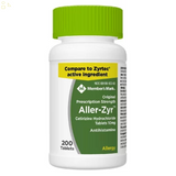 M-M Aller-Zyr, 400 Ct Cetirizine Hcl, 10 Mg., Antihistamine (400 Ct.)