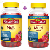 Nature Made Men Multivitamin Men Gummies for Him, 2 Pack 220 Gummies Each | Nutrients to Support Men's Health | Muscle, Immune Health and Energy Metabolism Support