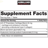 Kirkland Triple Action Joint Health, 110 Coated Tablets | Compare to Schiff Move Free Ultra Triple Action Active Ingredients 