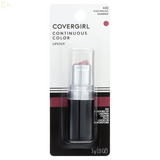 COVERGIRL Continuous Color Lipstick, 420 Iced Mauve, 0.13 Oz, Moisturizing Lipstick, Long Lasting Lipstick, Extended Palette of Shades, Keeps Lips Soft