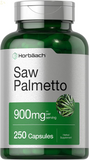 Saw Palmetto Extract | 900Mg | 250 Capsules | Non-Gmo and Gluten Free Formula | Traditional Herb Supplement | from Saw Palmetto Berries 