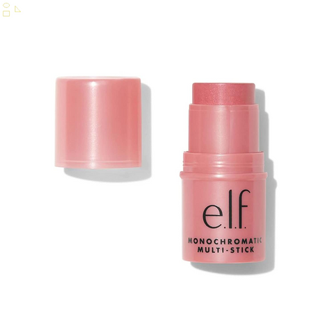 E.L.F. Monochromatic Multi Stick, Luxuriously Creamy & Blendable Color, for Eyes, Lips & Cheeks 0.17 Oz (5 G) ( Choose your color )