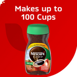 NESCAFE Clasico Decaf Dark Roast Instant Coffee, 7 Oz.