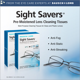 Sight Savers Lens Cleaning Tissues, 200 Tissues | Anti-Fog, Anti-Static, Anti-Streaking