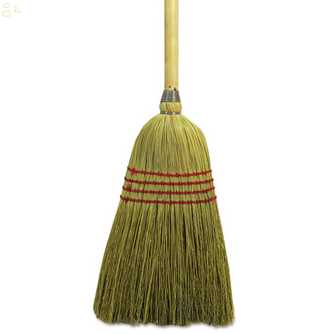 Boardwalk BWK926CEA 55 in. Corn Fiber Bristle Parlor Broom - Natural