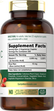 Vitamin C 1000Mg | 500 Vegetarian Caplets | Ascorbic Acid with Wild Rose Hips | High Strength Formula | Non-Gmo and Gluten Free Supplement