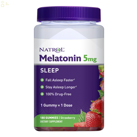 Natrol Melatonin 5 Mg., 180 Gummies