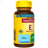 Nature Made Vitamin E Extra Strength 267 Mg (400 IU) D-Alpha 100 Softgels 