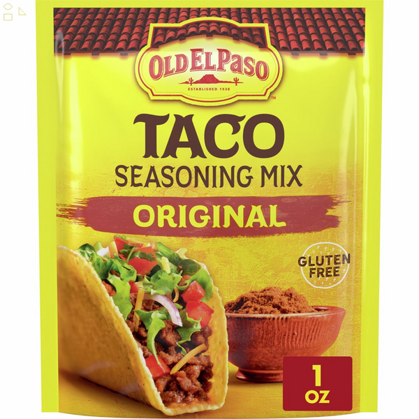 Old El Paso Taco Seasoning Mix, Original Flavor, 1 Oz.