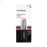 COVERGIRL Continuous Color Lipstick, 420 Iced Mauve, 0.13 Oz, Moisturizing Lipstick, Long Lasting Lipstick, Extended Palette of Shades, Keeps Lips Soft