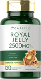 Royal Jelly Capsule | 2500Mg | 120 Count | Non-Gmo and Gluten Free Formula | Traditional Supplement