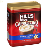 Hills Bros. Instant Cappuccino Mix, French Vanilla, 16 Oz (Pack of 1)