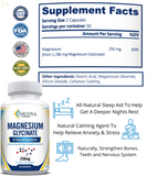 Magnesium Glycinate for Improved Sleep, Stress & Anxiety Relief