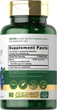 Bilberry Extract Capsules | 3600Mg | 200 Count | Vegetarian, Non-Gmo, Gluten Free Fruit Supplement for Eye Health