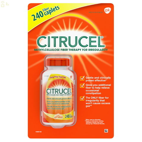 Citrucel Fiber Therapy, 240 Fiber Caplets