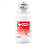 Children's Tylenol Dye-Free Pain + Fever Medicine, Acetaminophen Ages 2-11 , Cherry, 4 Fl. Oz