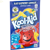 Pack Of 3 Kool-Aid Unsweetened Blue Raspberry Lemonade Artificially Flavored Powdered Drink Mix, 0.22 Oz. Packet