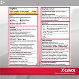 2 Pack Tylenol Extra Strength Acetaminophen 500 Mg, 290 Rapid Release Gelcaps each | Pain Reliever/Fever Reducer