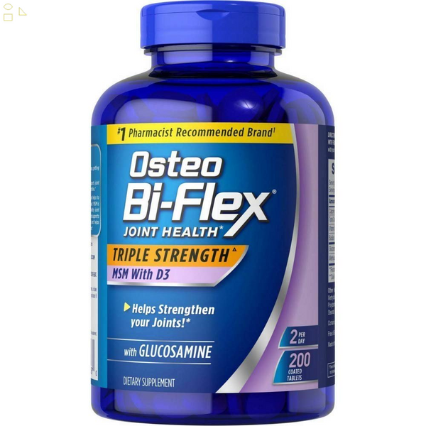 Osteo Bi-Flex Glucosamine with MSM - 200 Tablets