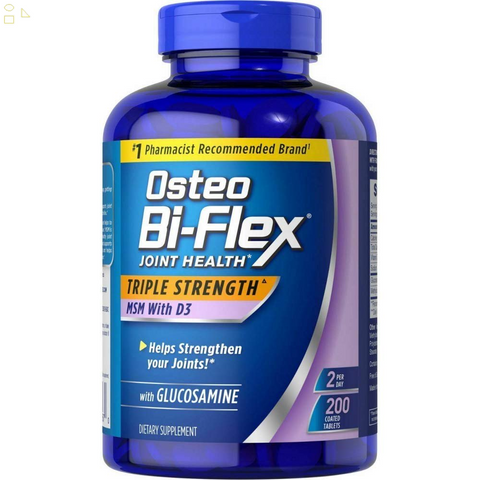 Osteo Bi-Flex Glucosamine with MSM - 200 Tablets