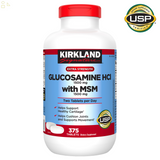K.S Signature Glucosamine 1500 mg with MSM 1500mg Per Serving, 375 Tablets Joint health