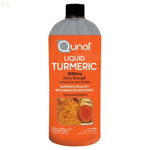 Qunol Liquid Turmeric 1,000 Mg., 30.4 Ounces 1000 mg. Curcumin 95% Curcuminoids