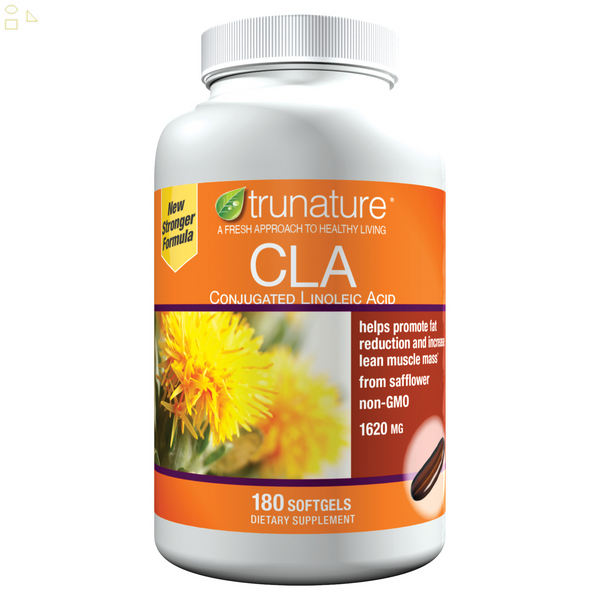Trunature Tonalin CLA Helps Promote Fat Reduction 1620 Mg., 180 Softgels 