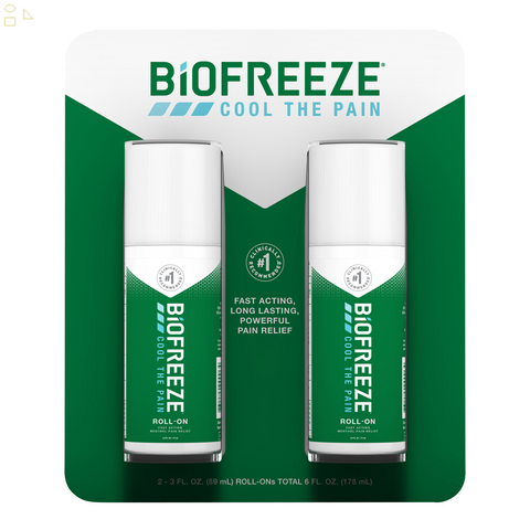 Biofreeze Pain Reliever, 6 Ounce Pack | For Arthritis, Back Pain, Sore Muscles and Joints